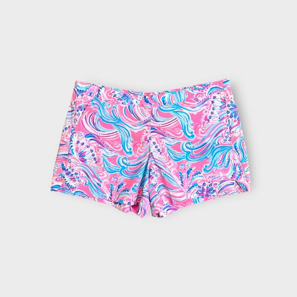 Lilly Pulitzer Ocean View Shorts – Prosecco Pink Don’t Be Jelly L - Picture 12 of 12
